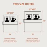 Blagic Knitted Throw Blanket for Couch and Bed, Soft & Cozy Knit Blanket with Ta... - Image 7