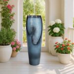 Naturefalls 38.7” H Modern Outdoor Fountain - 4-Tiered Outdoor Garden Fountains ... - Image 4