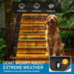 SOLPEX Solar Step Lights for Outside, 24 LEDs Solar Stair Lights Outdoor Waterpr... - Image 5