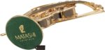 Matashi 24K Gold Plated Highly Polished Violin Ornament with Crystals - Tabletop... - Image 8