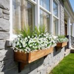 Hrobek Artificial Flowers for Outdoors Faux Plants Outside Indoor,UV Resistant S... - Image 4
