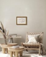VIYYIEA Gold Framed Wall Art Canvas Print Home Decor Abstract Wall Art Room Deco... - Image 8