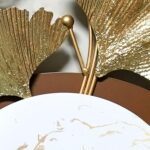 BULUXE Metal Wall Decor – 46.5" Modern 3D Ginkgo Leaf Wall Art with Gold Finish ... - Image 4