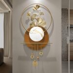 BULUXE Metal Wall Decor – 46.5" Modern 3D Ginkgo Leaf Wall Art with Gold Finish ... - Image 8
