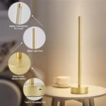 KARTOOSH Cordless LED Table Lamp Set of Two, Battery Operated Portable Desk Lamp... - Image 9