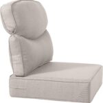 Luxury 24x24x6 Inch Smile Outdoor Cushions 1 Set - Deep Seat Water-Repellent Pat... - Image 5