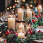 24 Pcs White Pillar Candles and Glass Cylinder Vases Clear Glass Pillar Candle H... - Image 7