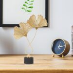Leaf Iron Ginkgo Leaves Table Decor Modern Iron Art for Living Room Office Garde... - Image 9
