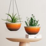 Vanslogreen 12 inch Hanging Planters for Indoor Outdoor Plants, 2 Pack Large Han... - Image 7