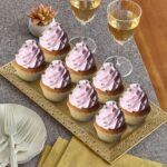 Silver Spoons DISPOSABLE LACE TRAYS | for Upscale Wedding & Dining | 6 pc | Gold... - Image 3