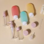 Premium Travel Container Set | Portable Press Bottles for Cosmetics, Shampoo, Lo... - Image 4