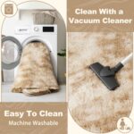 EVOIONOS Area Rug for Bedroom Living Room, Machine Washable 5x7 Fluffy Shag Rug,... - Image 4