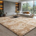 EVOIONOS Area Rug for Bedroom Living Room, Machine Washable 5x7 Fluffy Shag Rug,... - Image 5