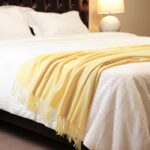 CUDDLE DREAMS Premium Cashmere Throw Blanket with Fringe, Luxuriously Soft (Yell... - Image 7