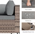 JAMFLY Patio Furniture Sets, 5-Piece Outdoor Patio Furniture with Thick Cushions... - Image 6