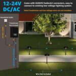 SUNVIE LED Low Voltage Landscape Lighting 12V Landscape Lighting Kit with Connec... - Image 4
