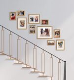 Kate and Laurel Adlynn Photo Frame Set, Set of 10, Varying Sizes, Gold, Traditio... - Image 6