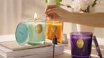 M&SENSE Natural Strong Soy Candle | Berry Rose & Purple | 9.2 oz, 50H Burn Time ... - Image 7
