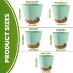 Utopia Home Self Watering Pots for Indoor Plants, Planters for Indoor Plants, Mu... - Image 3
