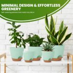 Utopia Home Self Watering Pots for Indoor Plants, Planters for Indoor Plants, Mu... - Image 6