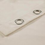 SUN+BLK Nantes Luxury Insulated Total Blackout Grommet Single Curtain Panel, Noi... - Image 5
