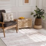 CAMILSON Living Room Rugs Modern Luxury 5x7 Vintage Abstract Area Rug Soft Mediu... - Image 6