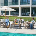 NATURAL EXPRESSIONS 4 Pieces Patio Furniture Sets,Outdoor Sectional Metal Furnit... - Image 7