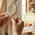 8-Pack Macrame Plant Hanger, Boho Indoor Window Pot Hanger with Wooden Beads, Ha... - Image 9
