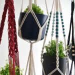 8-Pack Macrame Plant Hanger, Boho Indoor Window Pot Hanger with Wooden Beads, Ha... - Image 10