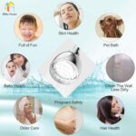 LED Shower Head, Shower Head with Light, 7 Color Flash Light Automatically Chang... - Image 8