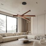 YISDESIGN 3-Light Linear Pendant,Dining Room Light Fixture,Modern Led Chandelier... - Image 4