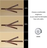 YISDESIGN 3-Light Linear Pendant,Dining Room Light Fixture,Modern Led Chandelier... - Image 6