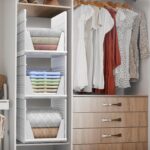 Sorbus Stackable Shelf Organizer Baskets – Plastic Closet Organizer for Clothes,... - Image 4