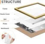 upsimples 19 Pack Picture Frames Collage Wall Decor for Mounting or Tabletop Dis... - Image 4