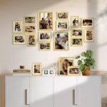 upsimples 19 Pack Picture Frames Collage Wall Decor for Mounting or Tabletop Dis... - Image 7
