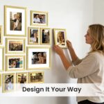 upsimples 19 Pack Picture Frames Collage Wall Decor for Mounting or Tabletop Dis... - Image 8