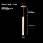 Nordic LED Hanging Lamps for Ceiling Bedside Living Room TV Indoor Lighting Room... - Image 3