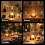 Cordless Table Lamp - Rechargeable LED Lamp with 2000mAh Battery, 3 Color Steple... - Image 5