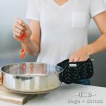 Heat Resistant Designer Pot Holders with Hand Pockets and Hanging Loops | Set of... - Image 5