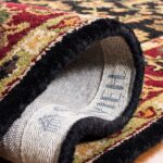 SAFAVIEH Heritage Collection Area Rug - 5' x 8', Black & Red, Handmade Tradition... - Image 5
