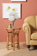 DILATATA Faux Flowers in Vase 15.4" Magnolias Flowers Arrangement with Faux Wate... - Image 7