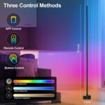 Miortior Corner Floor Lamp - Smart RGB LED Corner Lamp with App and Remote Contr... - Image 4