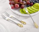 KEAWELL Luxury 6.3" Food Fork/Seafood Forks 18/10 Stainless Steel, Set of 6, Fru... - Image 5