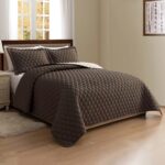 Elegant Comfort 3-Piece Quilted Reversible Bedspread Coverlet Set with Pillow Sh... - Image 7