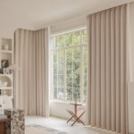VisionaryHomeDesign Blackout Pinch Pleat Curtains with Embroidery Trim -Soft Bei... - Image 4