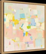 Amanti Art Framed Canvas Wall Art 16x16 Block Party by Phyllis Adams, Framed Wal... - Image 3