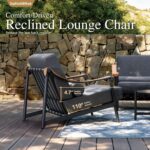 Sophia & William Luxury Patio Furniture Set Outdoor Conversation Set 6pcs, 6.3" ... - Image 4