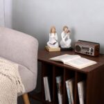 Unique Reading Figurine Book Ends - Book Lovers Gifts for Bookshelf Decorations ... - Image 8