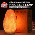 WBM Salt Lamp - USB Himalayan Salt Lamp with Touch Dimmer Control, Natural Pink ... - Image 3