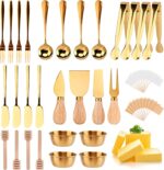 48Pcs Charcuterie Boards Accessories, Charcuterie Utensils Cheese Butter Spreade... - Image 8